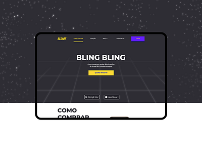 BLING BLING – Insert coin to play 80s arcade bitcoin branding coin crypto cryptocurrency desktop interface money oldschool play responsive ui ux vector web website