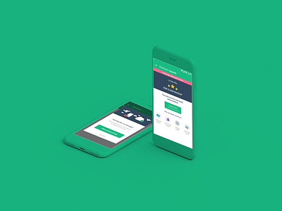 Dumpster app android app mobile onboarding ui ux