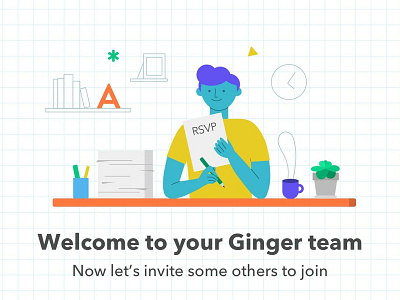 Ginger onboarding email