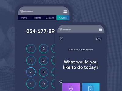 Voicesense mobile app