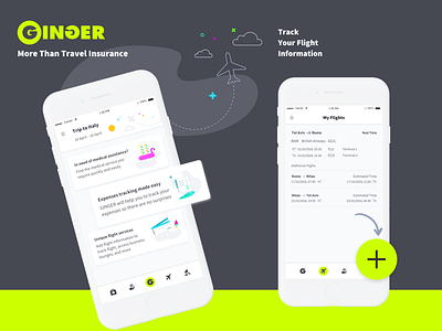 Ginger app android app brand branding design hello. illustration ios mobile ui ux vector