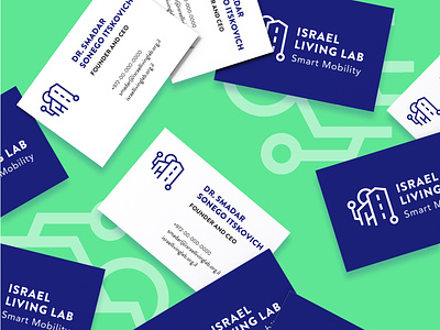 Israel Living Lab branding brand branding design hello. logo typography