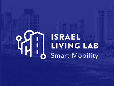 Israel Living Lab branding brand branding design logo typography vector