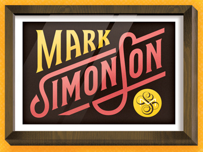 8Faces Cover Detail - Mark Simonson friends of type lettering mark simonson