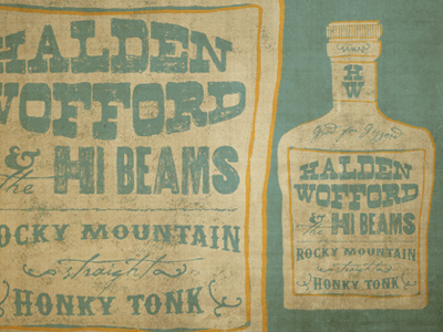Halden Wofford band colorado honky tonk rocky mountain whiskey