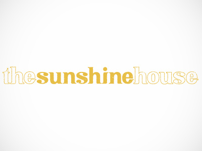 TSH custom lettering evan huwa logotype music the sunshine house