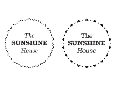 TSH v.2 evan huwa logo the sunshine house type wip