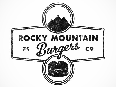 RMB 2 burgers evan huwa logo rocky mountain