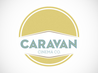 Caravan Cinema Co. caravan cinema evan huwa logo