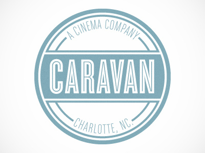 Caravan Circle caravan evan huwa logo mark type