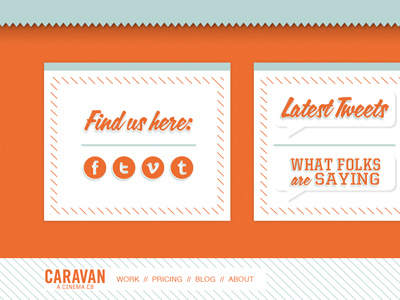 Caravan UI caravan ui web web design