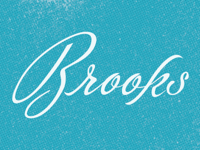 Brooks by Evan Huwa on Dribbble