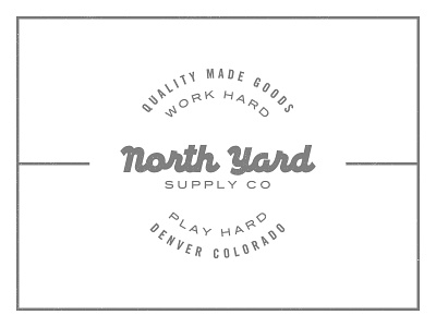 North Yard Supply Co colorado design goods quality