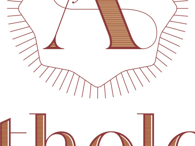 Anthology a anthology book bookstore custom type identity letter logo mark