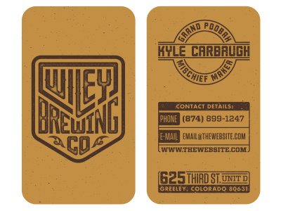 Wiley business cards