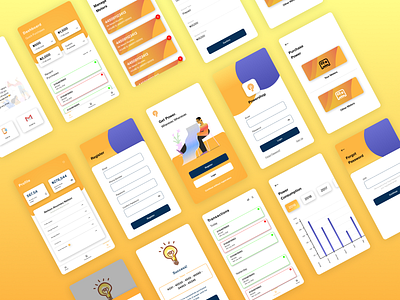 Powershop UI Design android android app app design flat illustration light minimal power ui ux