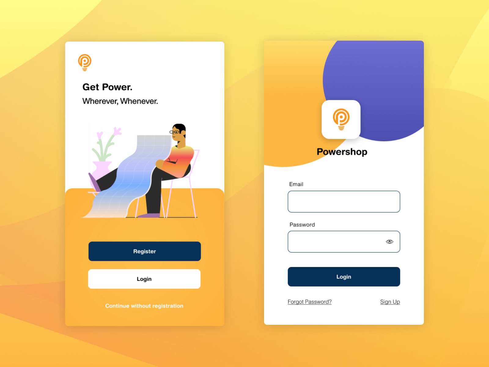 Login Screen By Nelson Nelson Atuonwu On Dribbble