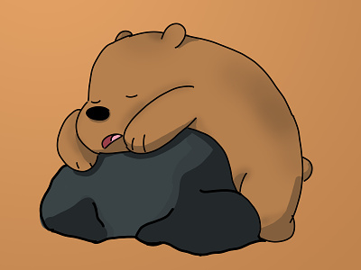 Bare Bear illustration cute art illustration sketch vector vectorartwork
