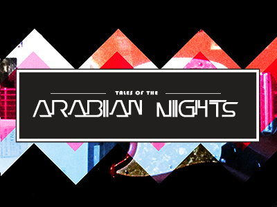 Tales of The Arabian Nights band band logo logo logo design tales of the arabian nights
