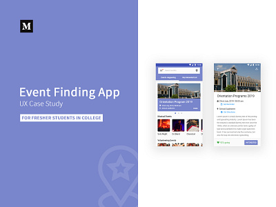 Event Finding App - UX Case Study