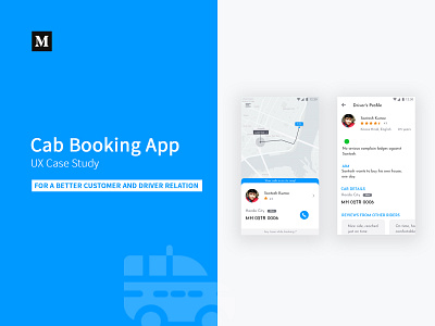 Cab Booking App - UX Case Study