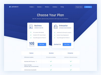 Pricing Page pricing ui website