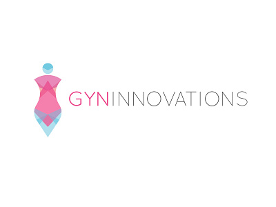 GYN Innovations branding gynecology logo stationary
