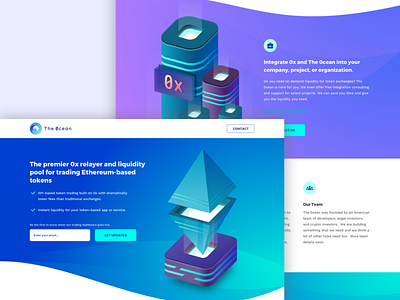 Landing Page The0cean