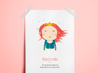 Princess Mera - Illustration