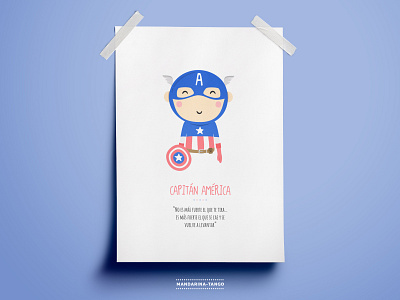 Captain America illustration