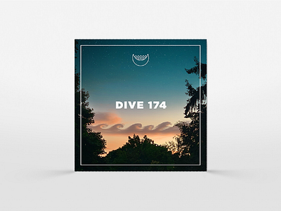 Night Swim Radio Dive 174 Cover Art art color design illustration photoedit photoediting photography photoshop