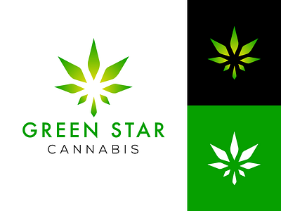 Green Star Cannabis Brand Identity