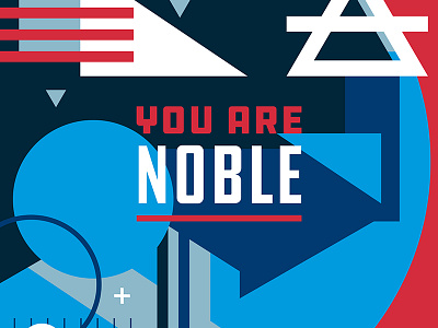 Compliments - Noble (Captain America) captain america collage graphic design illustration pantone typography