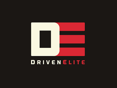 Logo Design - DrivenElite graphic design logo typography