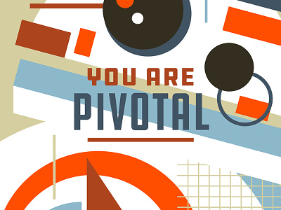 Compliments - Pivotal (BB-8) collage graphic design illustration pantone star wars typography