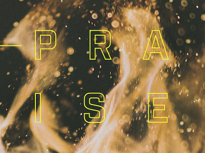 Valley Creek Young Adults - Our Praise art direction graphic design illustration typography