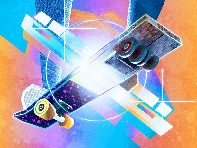 Four Past Ten art direction back to the future bttf graphic design illustration