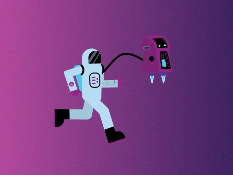 Cosmic Rescue part 1 after effects animation astronaut comet friends microsoft rewards robot space