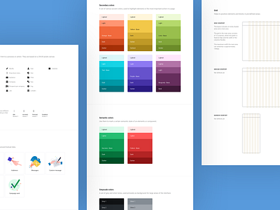 Lead Generation Style Guide b2b b2c button states buttons colors system components design system email automation grid layout grid system iconography lead generation leads product design sales generation sketch style guide web app web app design web application design