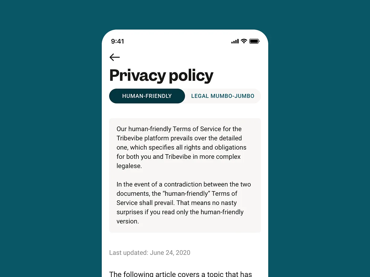 Browse thousands of Terms And Conditions UI images for design ...