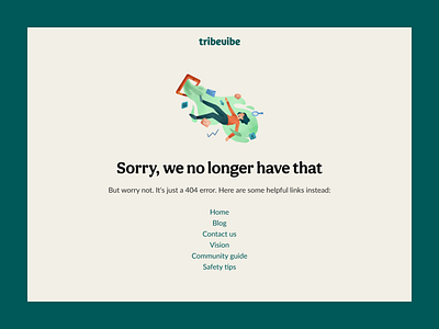 Tribevibe 404 screen