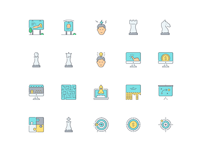 LineQueen – marketing collection billboard-big billboard-small brainsorming chess-bishop chess-horse chess-pawn chess-queen colorful icons flat icons icon set iconography icons icons collection icons library idea imac-click imac-money imac-webshop line icons marketing