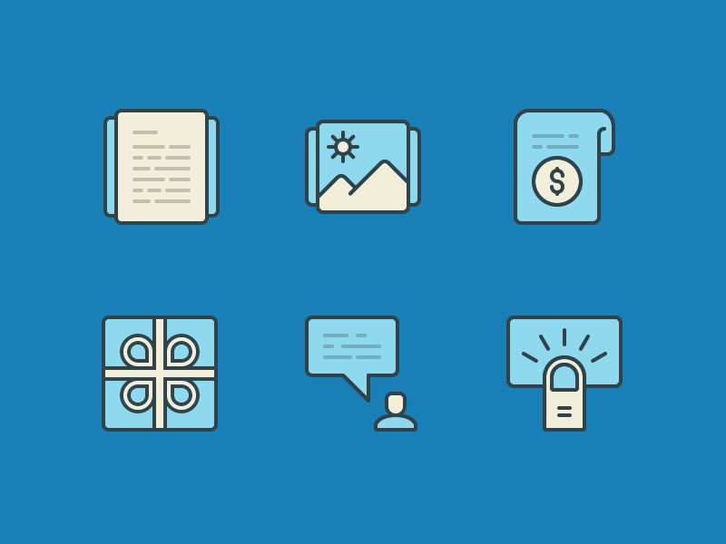 Dribbble siteorigin icons