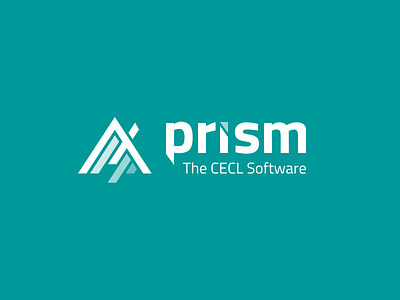 Prism Logo bank brand calculation dynamic logo logomark prism pyramid triangle