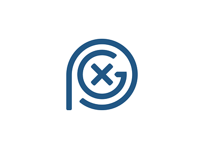 PGX Logomark circles circular logo logomark rounded symbol