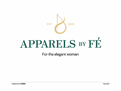 Apparels by Fe Logo branding graphic design logo