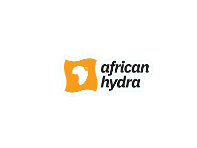AfricanHydra: Logo branding design flat icon logo vector