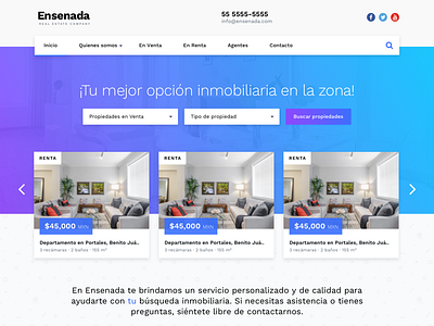 Ensenada Real Estate Theme