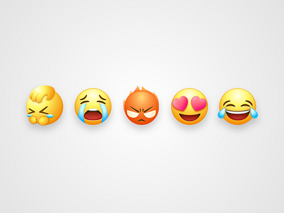 Emoji app branding design icon illustration logo minimal ui ux 品牌 图标 插图 设计