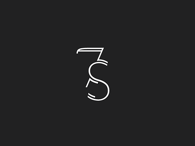 Seventh Summit Submark custom type monoline submark type typography